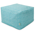 Teal Large Ottoman G326