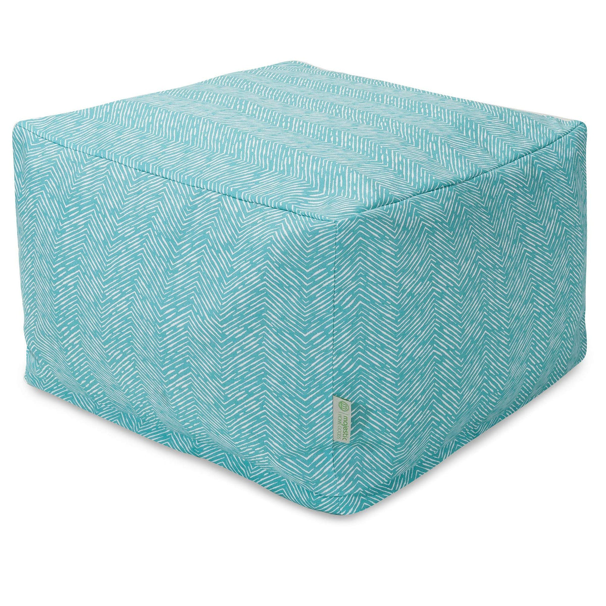 Teal Large Ottoman G326