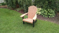Poly Fanback Adirondack Chair with Black Frame N56730